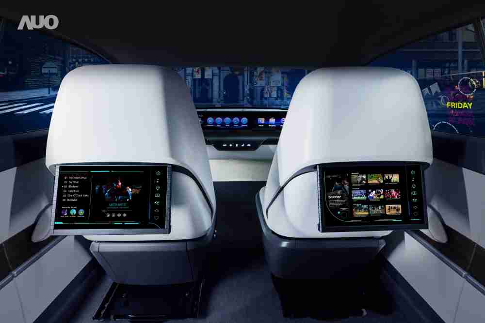 赏金国际新一代Smart Cockpit 2024，，，，以Micro LED先进显示技术优势，，创建〝可卷式后座娱乐显示器〞，，仅在互动时才显示出所需画面及信息，，，扩充更丰富的娱乐和交互信息服务，，，，获国际奖项荣耀